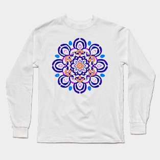 mandala Clamber drawingmandala Skip Craft Long Sleeve T-Shirt